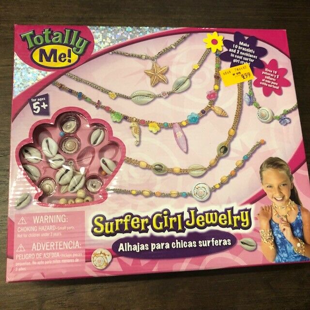 Toys R Us Totally Me Surfer Girl Jewelry Kit For Ages 5+ (T6)