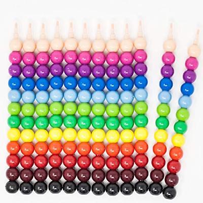Huji Stacking 12 Colors Round Crayons Set Favorite for Kids Party Favors Safe –
