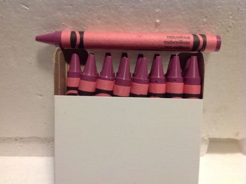 (64) Crayola Crayons (mauvelous) BULK