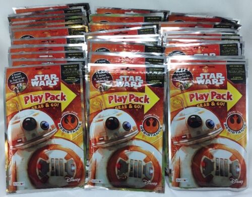 Lot of 47 DISNEY STAR WARS FORCE AWAKENS PLAY PACK GRAB & GO COLORING BOOKS NEW!