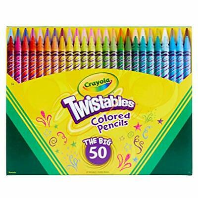 Twistables Colored Pencils, 50Count, Gift Toy Toys 