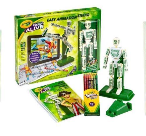 New Crayola Color Alive Easy Animation Studio Real 3D Graphics