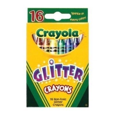 Crayola Glitter Crayons 16 Count, 2 Packs