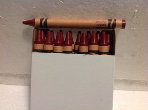 (64) Crayola Crayons (chestnut) BULK