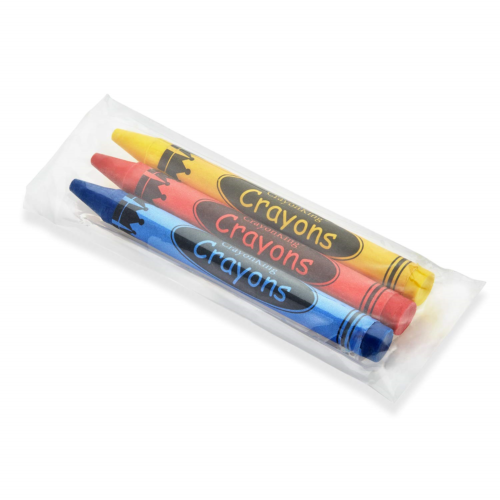 CrayonKing 240 3-Packs of Crayons in Cello Bags