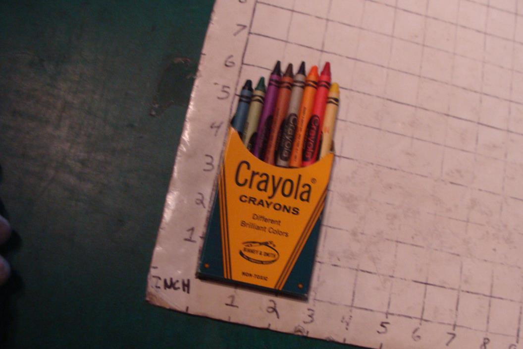 8-pack of CRAYOLA crayons, slightly used, 19cents box
