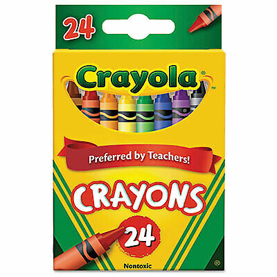 Classic Color Crayons, Peggable Retail Pack, 24 Colors 52-3024  - 1 Each