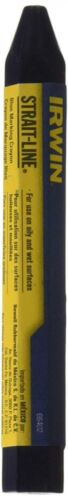 IRWIN Tools STRAIT-LINE Lumber Crayons, Blue (66402)