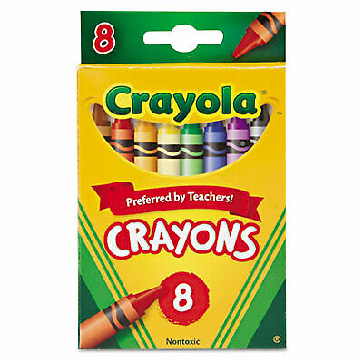 Crayola Crayon,Clsc Color,8st,Ast 52-3008  - 1 Each