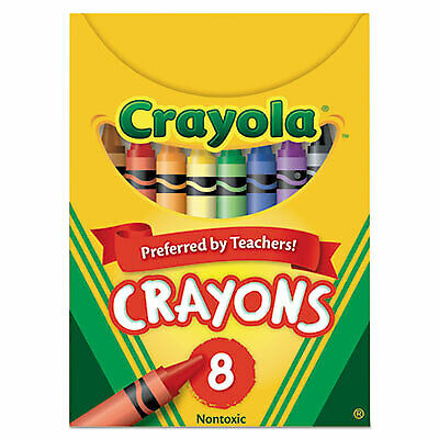 Classic Color Crayons, Tuck Box, 8 Colors 52-0008  - 1 Each