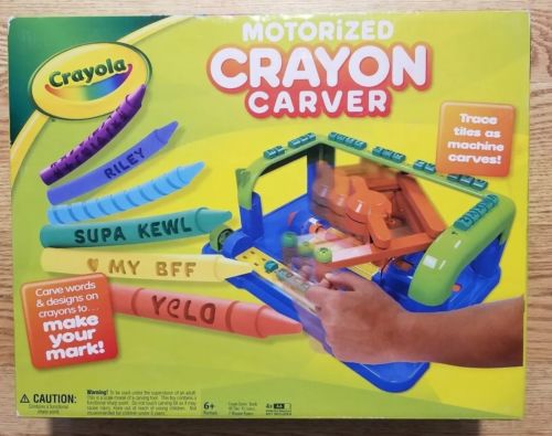 Crayola Motorized Crayon Carver - ( Model 74-7097) *Brand New*