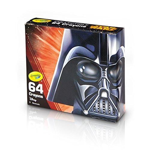 Crayola Crayons Star Wars Darth Vader Limited Edition (64 Count) Theme Colors