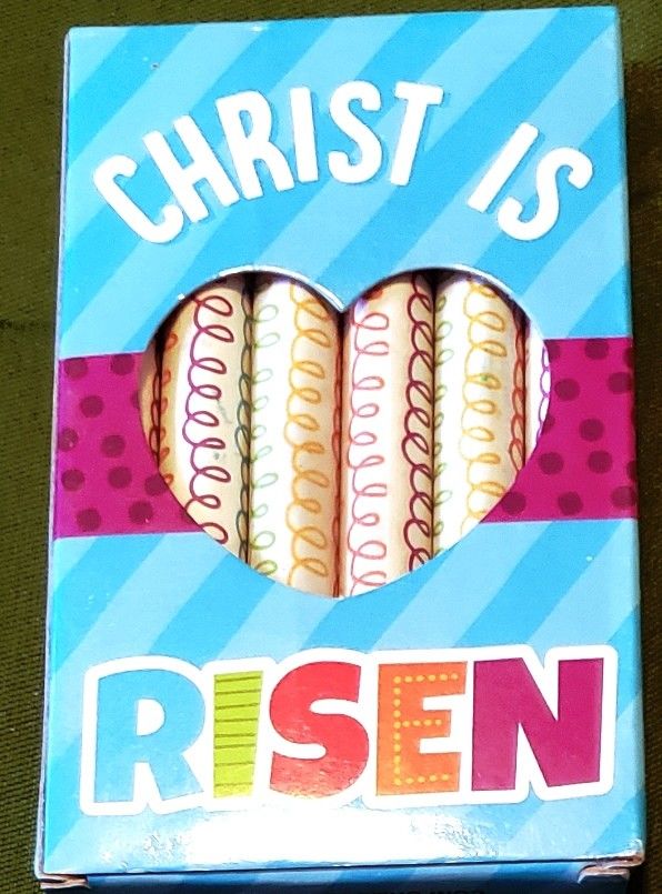 Fun Crayons Jesus Lives Christ has Risen