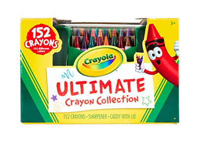 Crayola Ultimate Crayon Collection, 152 Crayons, Coloring Supplies, Styles May