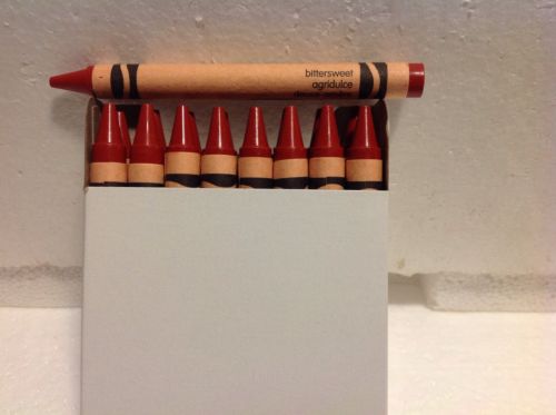 (64) Crayola Crayons (bittersweet) BULK
