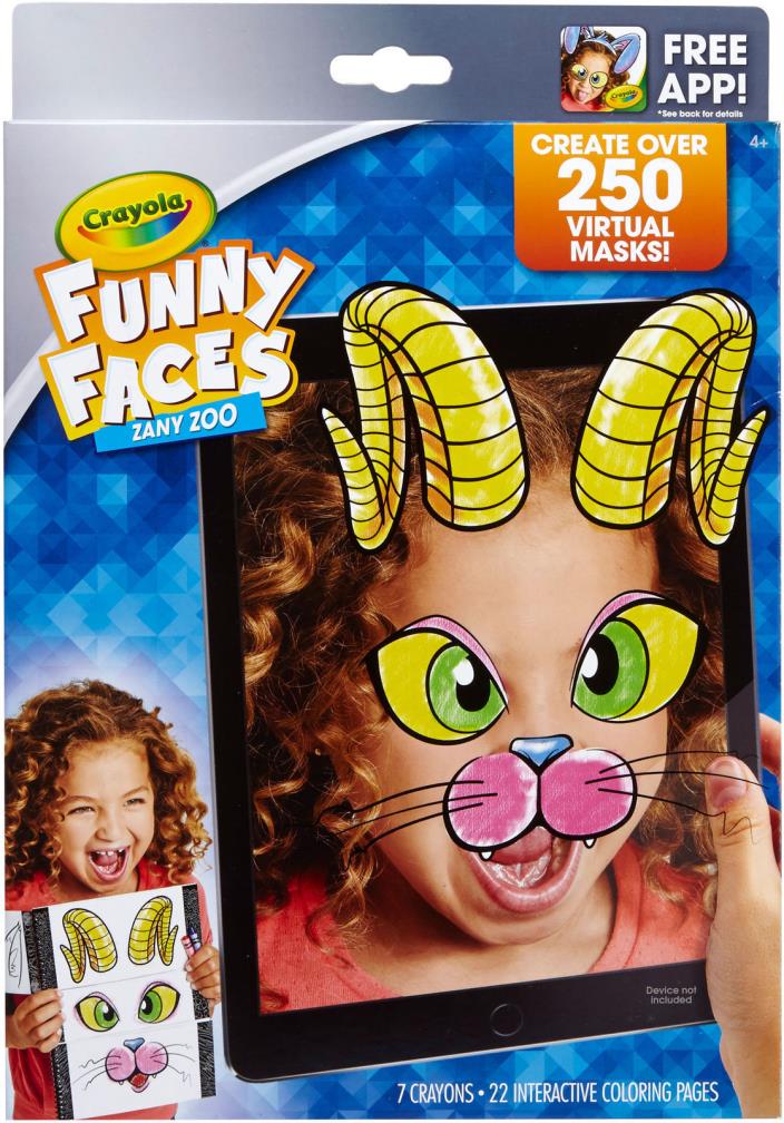 Crayola Color Alive Funny Faces-Zany Zoo