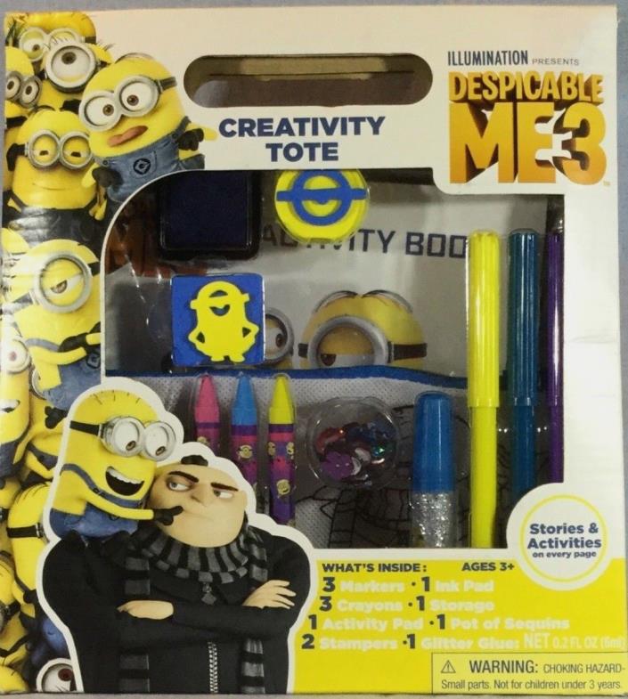 Despicable Me 3 Minions Creativity Tote by Illumination, New in Package Bendon