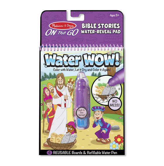 Melissa & Doug On the Go Water Wow Activity Pad #9405: Bible Stories