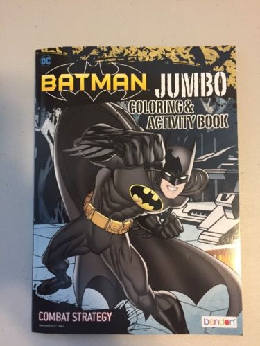 Batman - DC Comics - Jumbo Coloring And Activity Book : Combat Strategy
