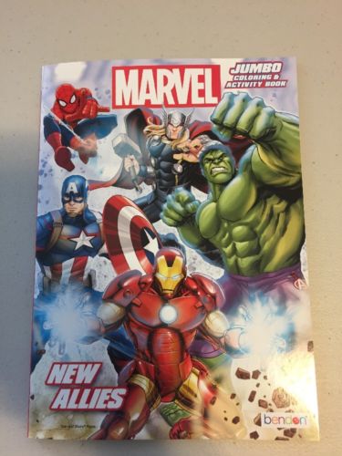 Marvel Comics -  Jumbo Coloring And Activity Book: New Allies