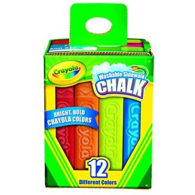 Crayola 12 Count Sidewalk Chalk - Arts & Crafts '51-2012 (Crayola)