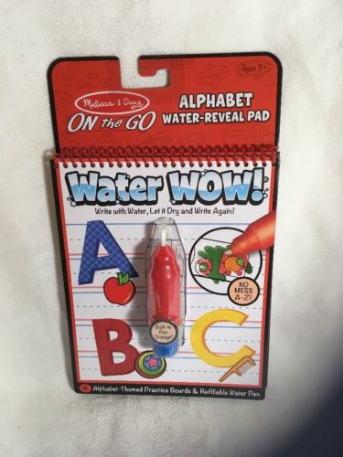 Melissa & Doug Water Wow Alaphabet Water reveal pad