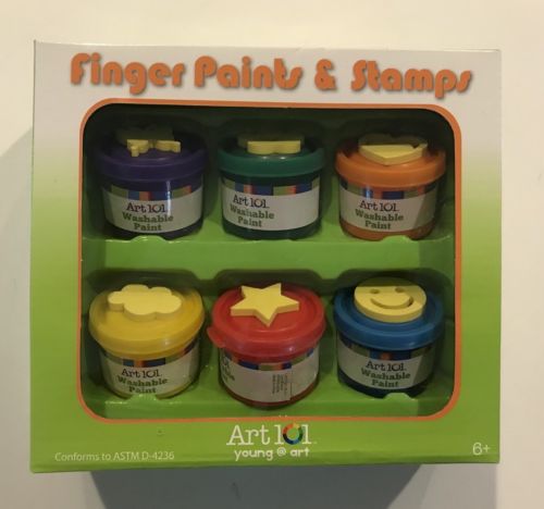Art 101 Young @Art Finger Paints And Stamps