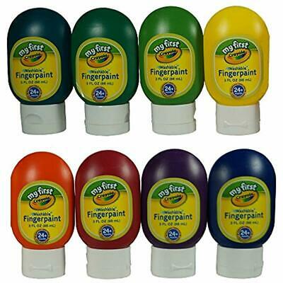 Crayola Washable Finger Paint Bottles With Easy Clean Pour To Minimize Mess Gift