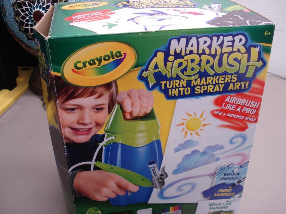 Crayola Marker Airbrush Set Holiday Toy List, New