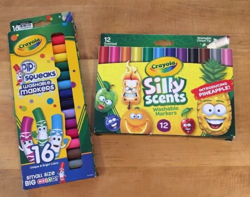 Crayola Marker Bundle, New, In Original Boxes