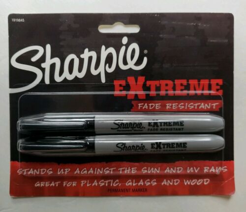 2PK Black Sharpie Extreme - NEW
