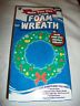 Kid Foam Door Hanger Wreath Kit Craft Holiday Christmas Activity Stickers