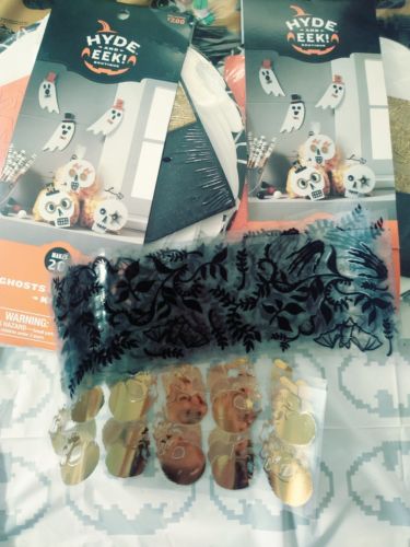 Target Hyde & Eek Halloween Craft Day of the dead skulls decoration sit stickers