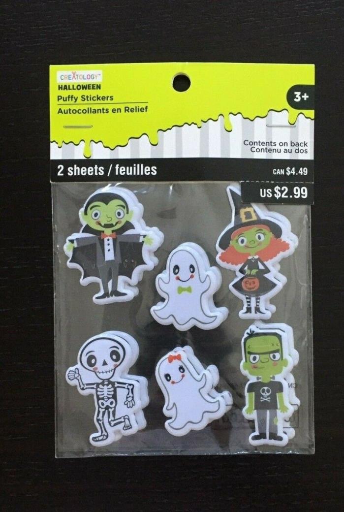 Creatology Halloween Puffy Stickers