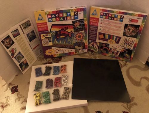 Never Used The Orb Factory MAGNETIC MOSAICS More than 2000 Colorful Magnets