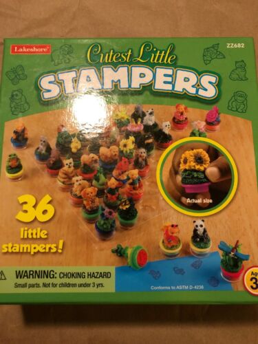 Cutest Little Stampers 36 Ct Animals And Flowers