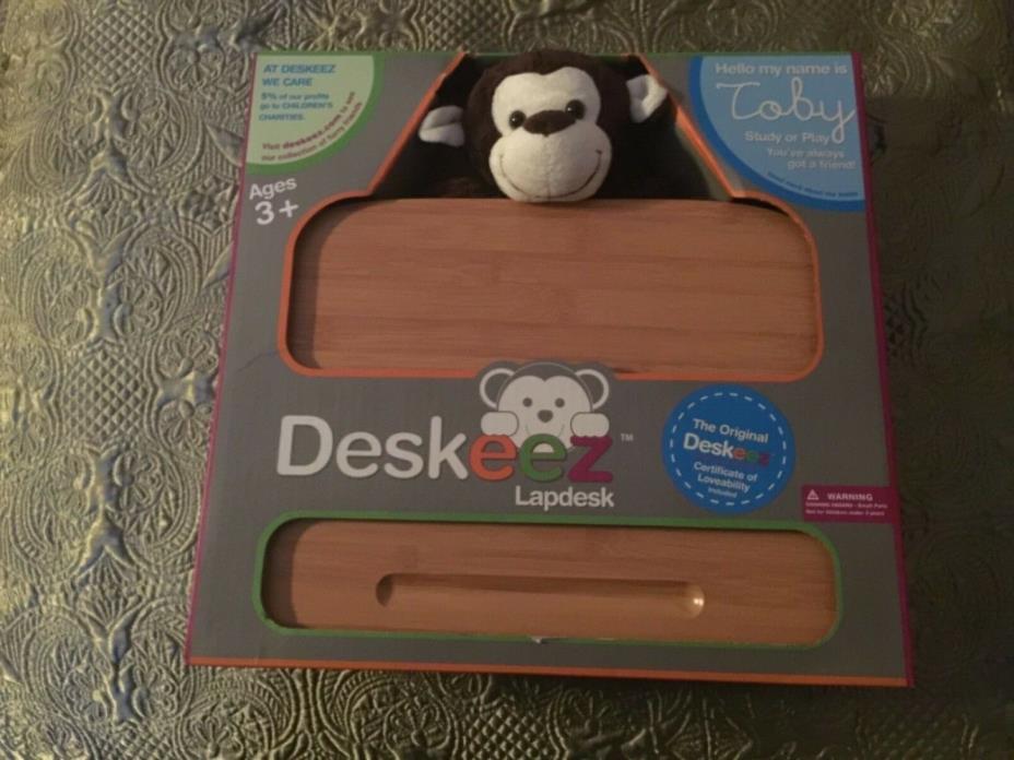 Deskeez-child’s Laptop Desk-plush bottom.  Great For Sitting anywhere. Free S&H