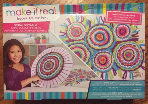 New Make It Real Decor Collection Loom and Weave Spiral Deco 30
