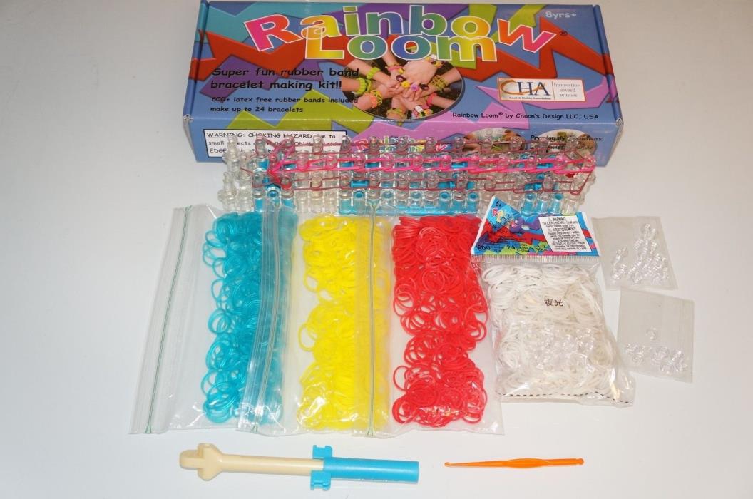 Rainbow Loom Kit - Rubber Band Lot - Original Authentic Genuine Loom