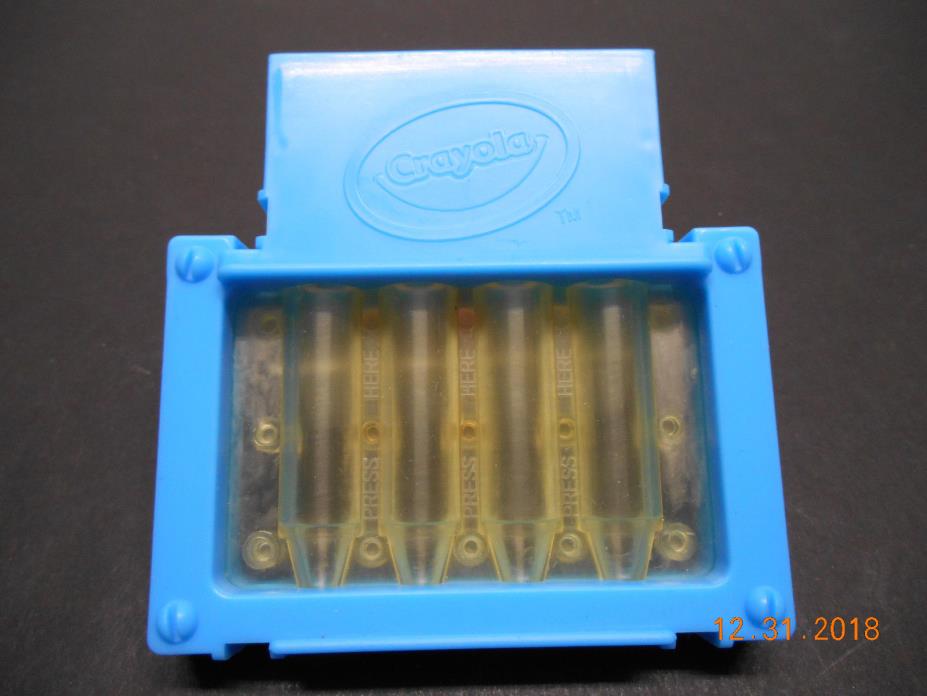 Crayola Crayon Maker Rubber Mold & Frame Replacement  Makes 4 short crayons