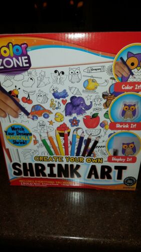 Color Zone Shrink Art kit for kids