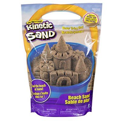 Kinetic Sand The One and Only, 3lbs Beach Sand for Ages 3 and Up