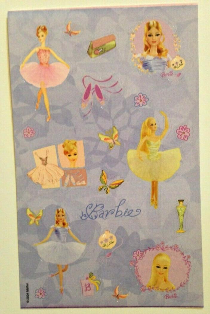 SH 1:  Sandylion Ballet Barbie Sticker Sheets - (2004) Mattel