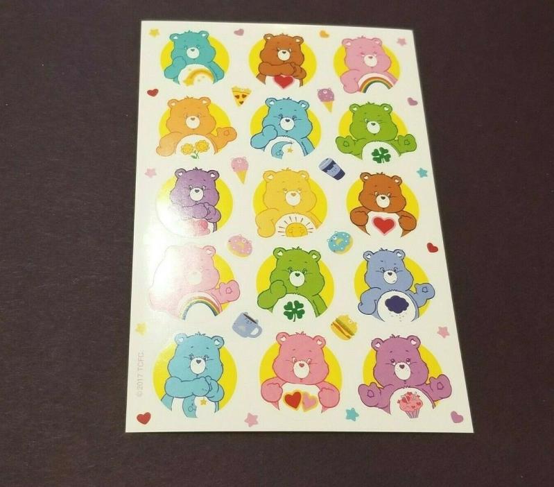 SH 1:  Care Bears Sticker Sheets - Cartoon Characters