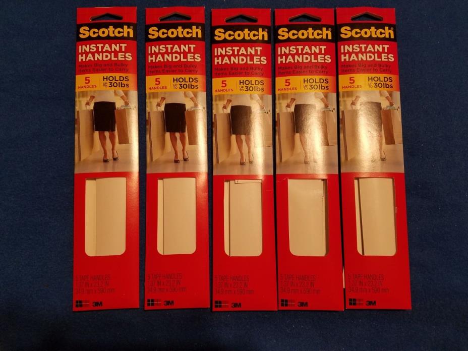 SCOTCH 3M ~ Instant Handles Lot of 5 NEW