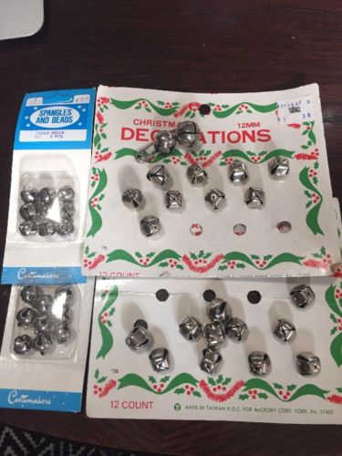 Mixed lot of crafting bells 12 mm and 3/8