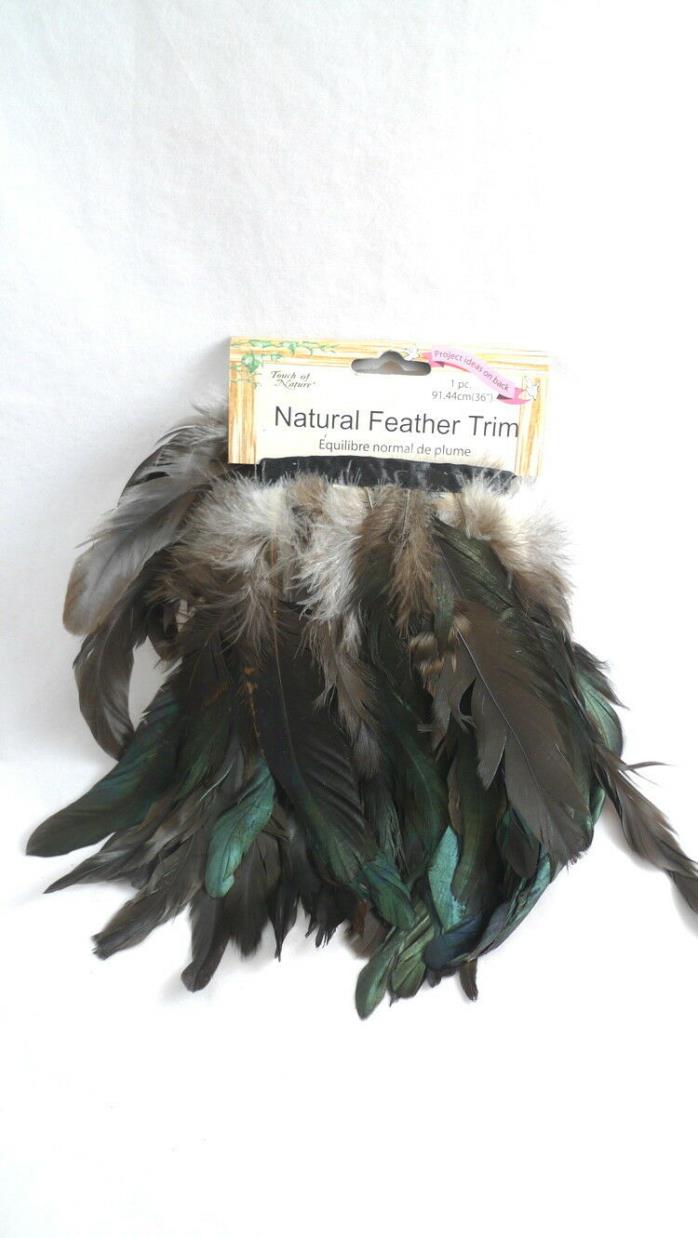 Touch of Nature NATURAL FEATHER TRIM 36