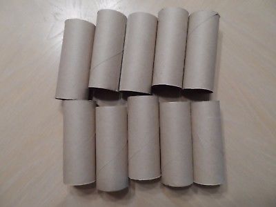 LOT OF 100 EMPTY TOILET PAPER TUBES FOR ARTS AND CRAFTS