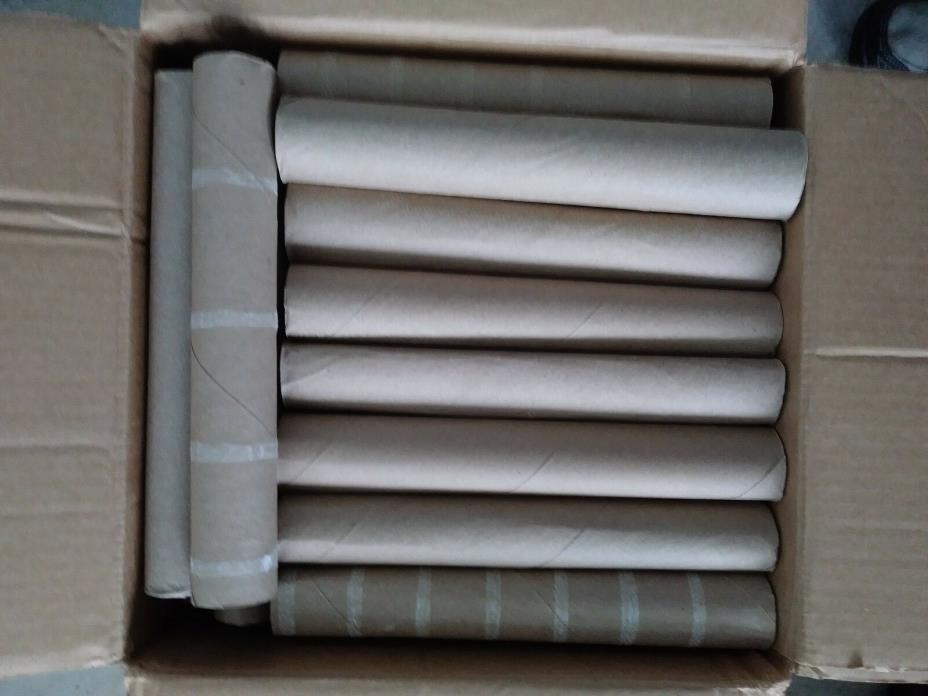 LOT OF 50 Toilet paper cardboard tubes and 20 paper towel cardboard tubes
