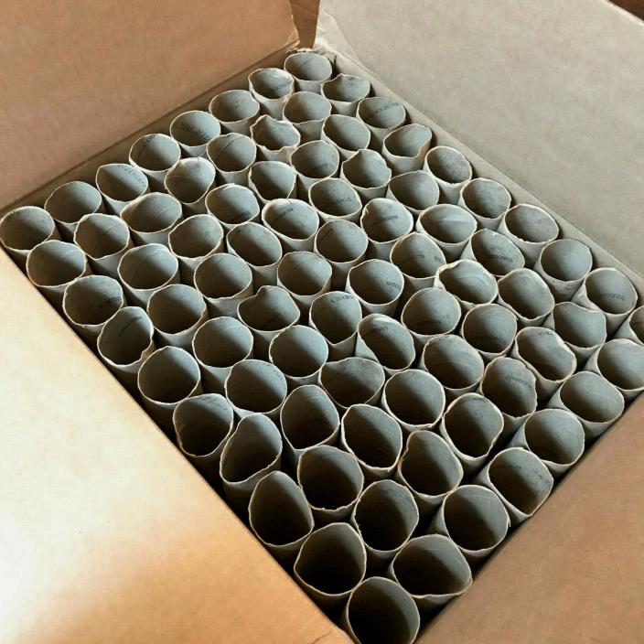 80 Empty Paper Towel Tubes/Rolls for Crafts Arts Projects School (Cardboard)
